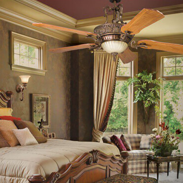 Tuscan Ceiling Fans with Lights