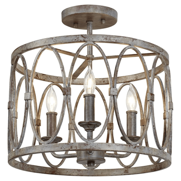 Caged Ceiling Lights